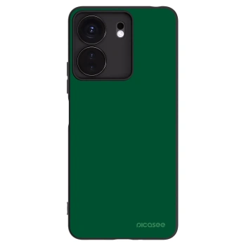 Picasee silikonowe czarne etui na Xiaomi Redmi 13C 4G - Green Gleam