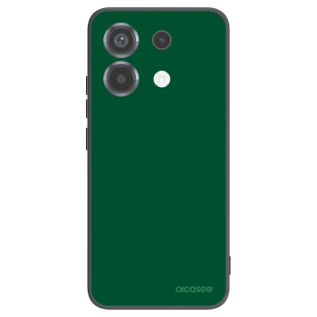 Picasee silikonowe czarne etui na Xiaomi Poco X6 - Green Gleam