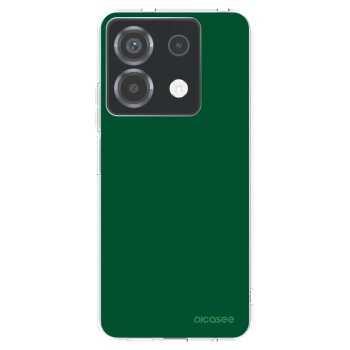 Picasee silikonowe przeźroczyste etui na Xiaomi Poco X6 - Green Gleam