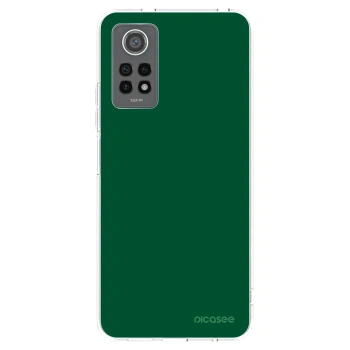 Picasee silikonowe przeźroczyste etui na Xiaomi Redmi Note 12 Pro 4G - Green Gleam