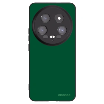 Picasee silikonowe czarne etui na Xiaomi 14 Ultra - Green Gleam