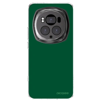 Picasee silikonowe przeźroczyste etui na Honor Magic6 Pro - Green Gleam