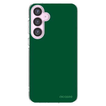 Picasee silikonowe przeźroczyste etui na Samsung Galaxy A55 5G A556B - Green Gleam