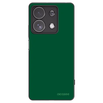 Picasee silikonowe czarne etui na Xiaomi Redmi Note 13 Pro 4G - Green Gleam
