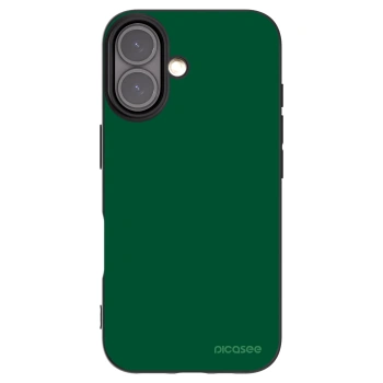 Picasee silikonowe czarne etui na Apple iPhone 16 - Green Gleam