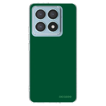 Picasee silikonowe przeźroczyste etui na Xiaomi 14T Pro - Green Gleam
