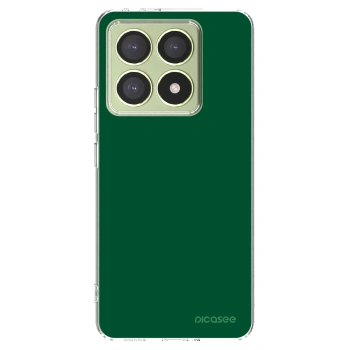 Picasee silikonowe przeźroczyste etui na Xiaomi 14T - Green Gleam