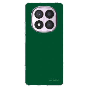 Picasee silikonowe przeźroczyste etui na Xiaomi Redmi Note 14 Pro 5G - Green Gleam