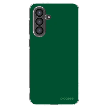 Picasee silikonowe przeźroczyste etui na Samsung Galaxy A36 5G - Green Gleam