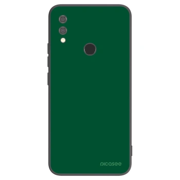Picasee silikonowe czarne etui na Xiaomi Redmi Note 7 - Green Gleam