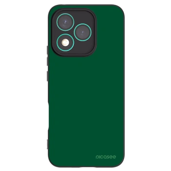 Picasee silikonowe czarne etui na Honor 400 Lite 5G - Green Gleam