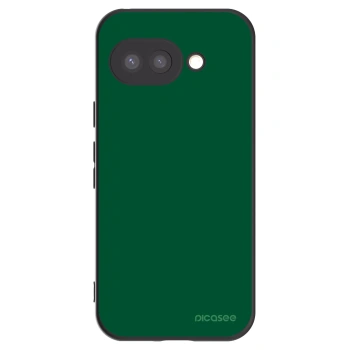 Picasee silikonowe czarne etui na Google Pixel 9a - Green Gleam