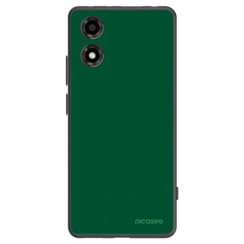 Picasee silikonowe czarne etui na Motorola Moto E14 - Green Gleam