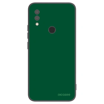 Picasee silikonowe czarne etui na Xiaomi Redmi 7 - Green Gleam