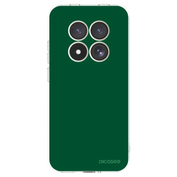 Picasee silikonowe przeźroczyste etui na Xiaomi Redmi Note 15 Pro 4G - Green Gleam