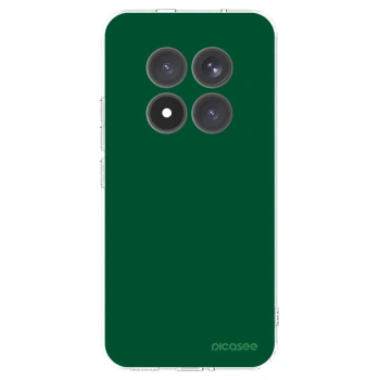 Picasee silikonowe przeźroczyste etui na Xiaomi Redmi Note 15 Pro+ - Green Gleam
