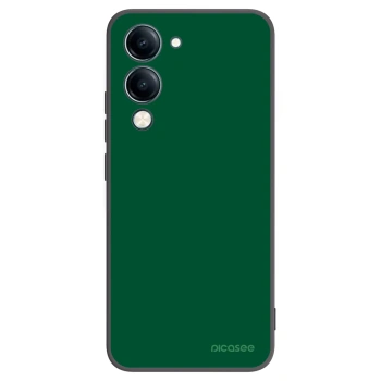 Picasee silikonowe czarne etui na Vivo Y29s 5G - Green Gleam