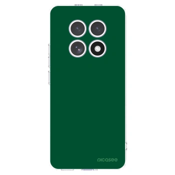 Picasee silikonowe przeźroczyste etui na Xiaomi Redmi Note 15 4G - Green Gleam