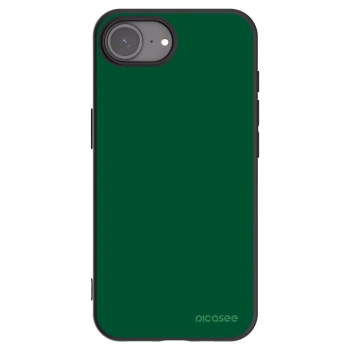 Picasee silikonowe czarne etui na Apple iPhone 17e - Green Gleam
