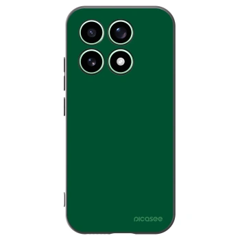 Picasee silikonowe czarne etui na Xiaomi 17 - Green Gleam