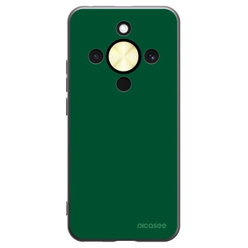 Picasee silikonowe czarne etui na Honor Magic8 Lite 5G - Green Gleam