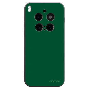 Picasee silikonowe czarne etui na Vivo X300 Pro - Green Gleam