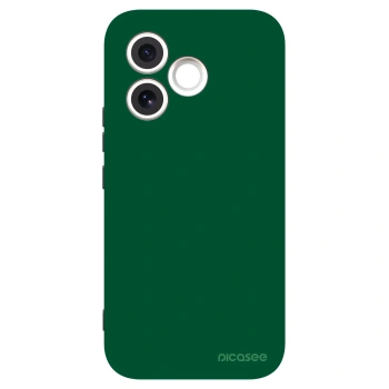 Picasee silikonowe czarne etui na Honor 600 Lite - Green Gleam