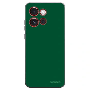 Picasee silikonowe czarne etui na Motorola Edge 60 Neo 5G - Green Gleam
