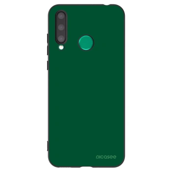 Picasee silikonowe czarne etui na Honor 20 Lite - Green Gleam