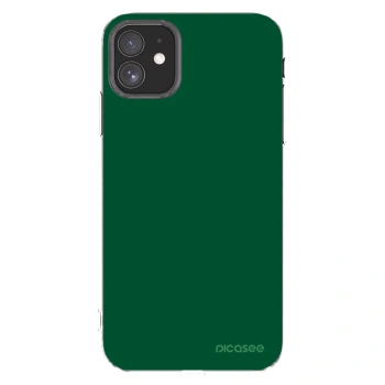 Picasee silikonowe przeźroczyste etui na Apple iPhone 11 - Green Gleam