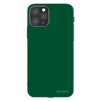 Picasee silikonowe przeźroczyste etui na Apple iPhone 11 Pro - Green Gleam