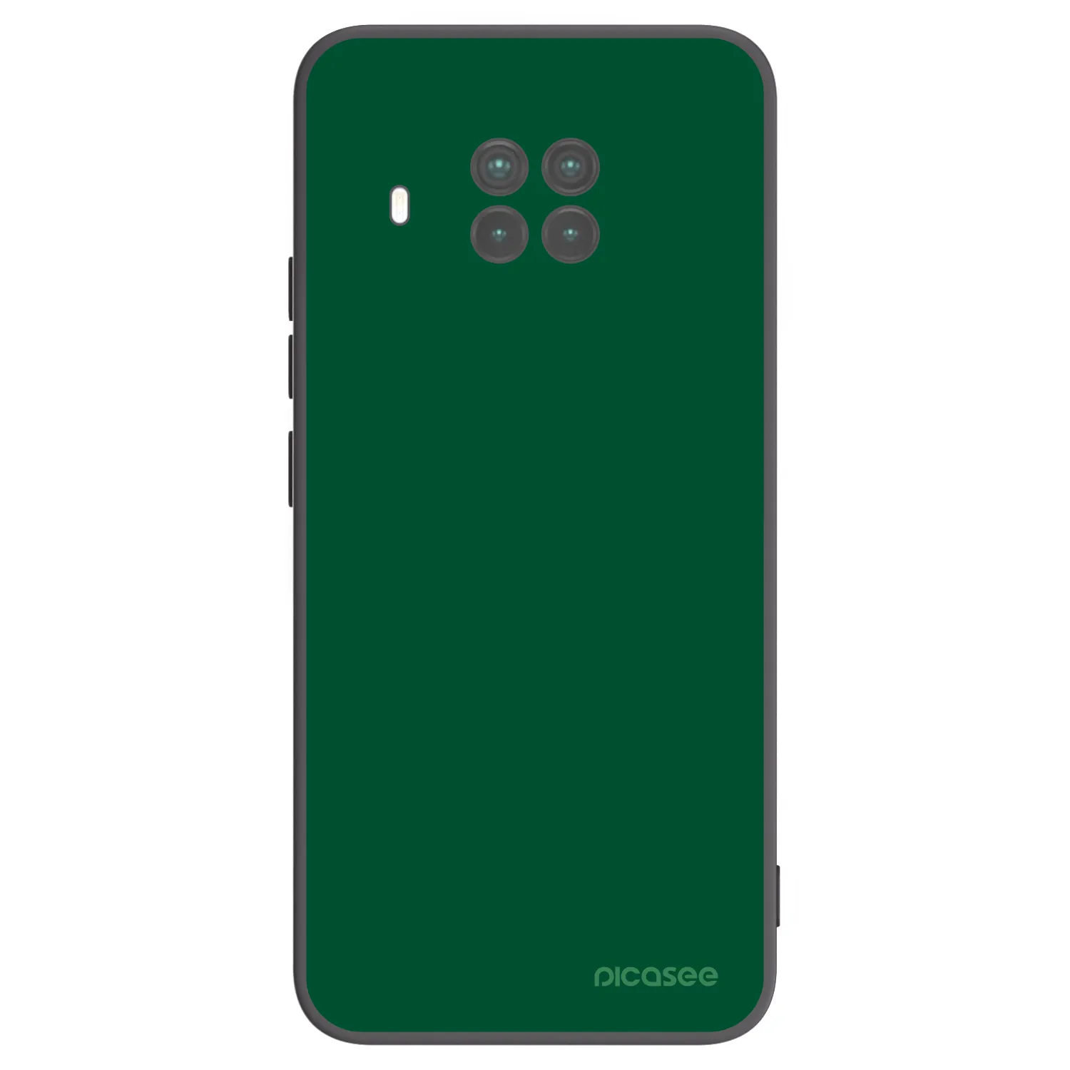 Picasee silikonowe czarne etui na Xiaomi Mi 10T Lite - Green Gleam