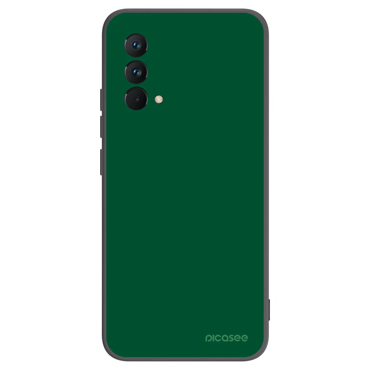 Picasee silikonowe czarne etui na Realme GT Master Edition 5G - Green Gleam