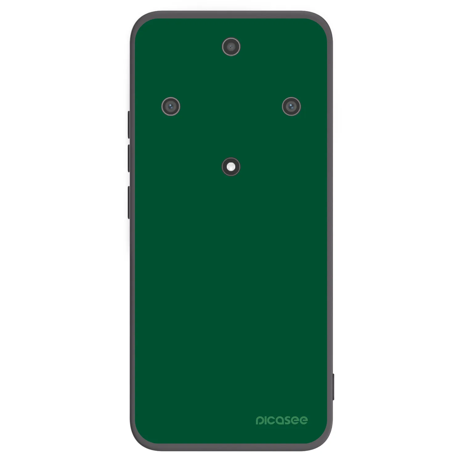 Picasee silikonowe czarne etui na Honor Magic5 Lite 5G - Green Gleam