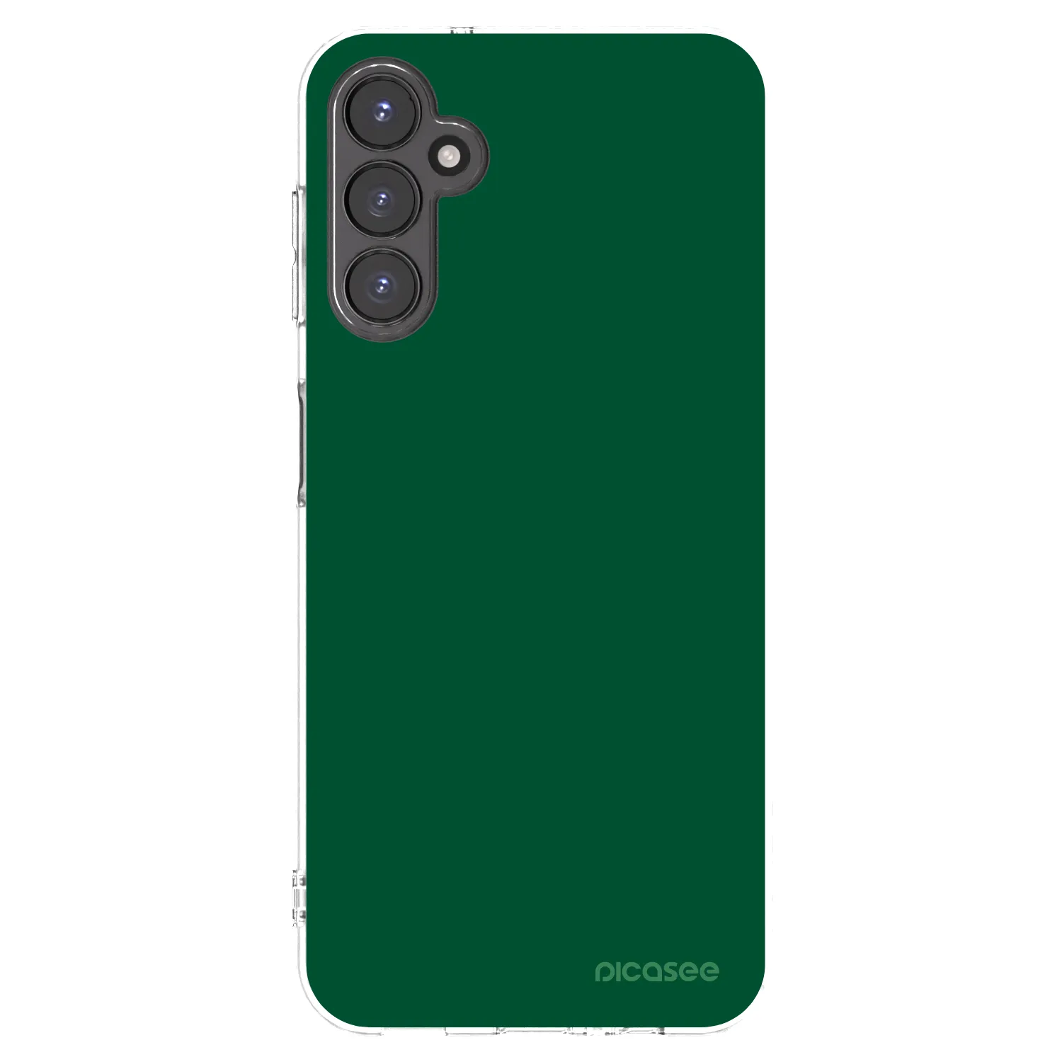 Picasee silikonowe przeźroczyste etui na Samsung Galaxy A14 4G A145R - Green Gleam