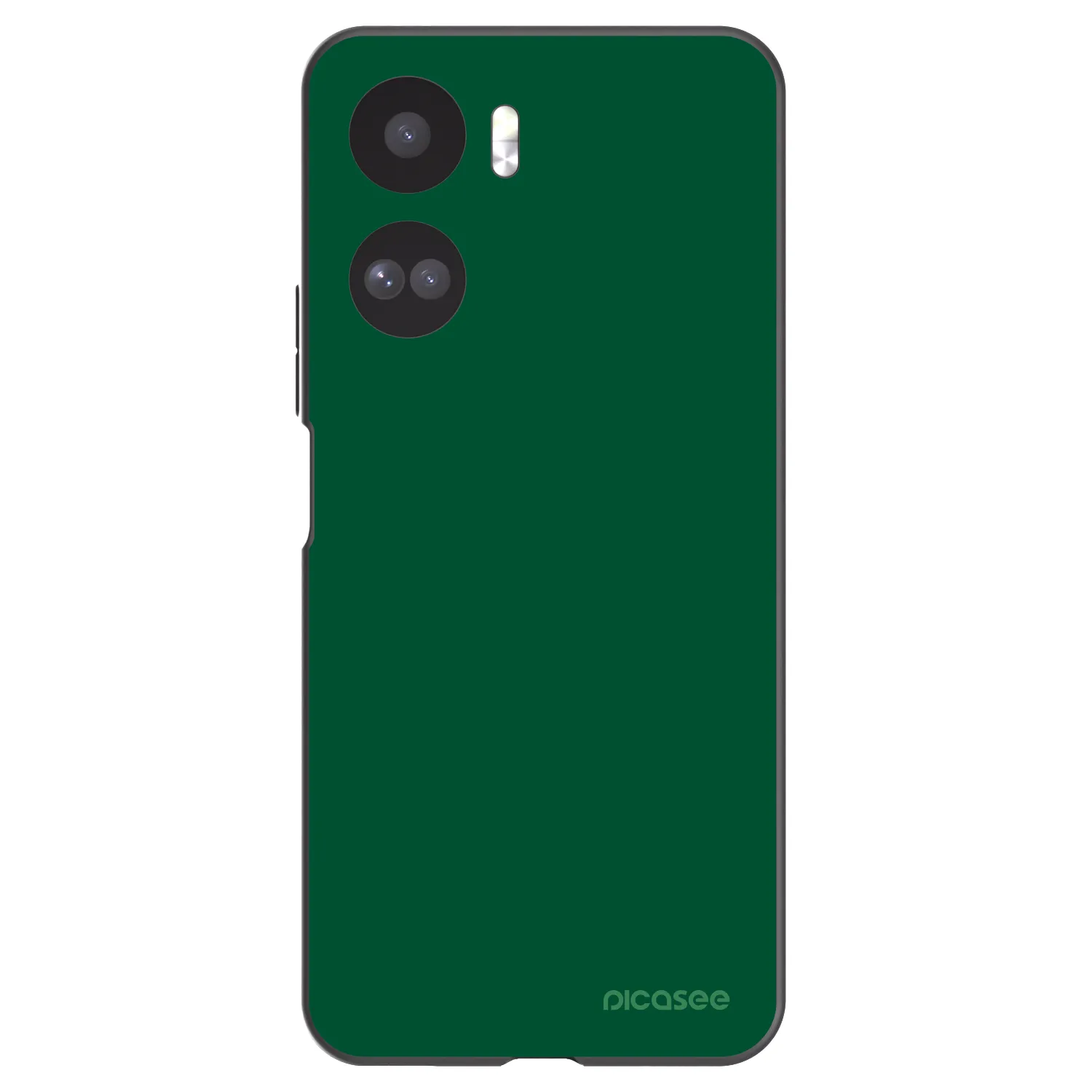 Picasee silikonowe czarne etui na Honor 90 Lite 5G - Green Gleam