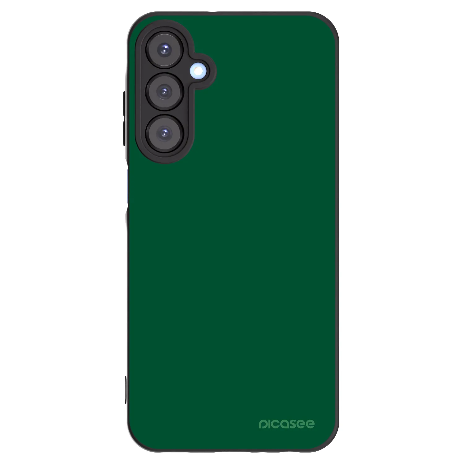 Picasee silikonowe czarne etui na Samsung Galaxy A25 A256B 5G - Green Gleam