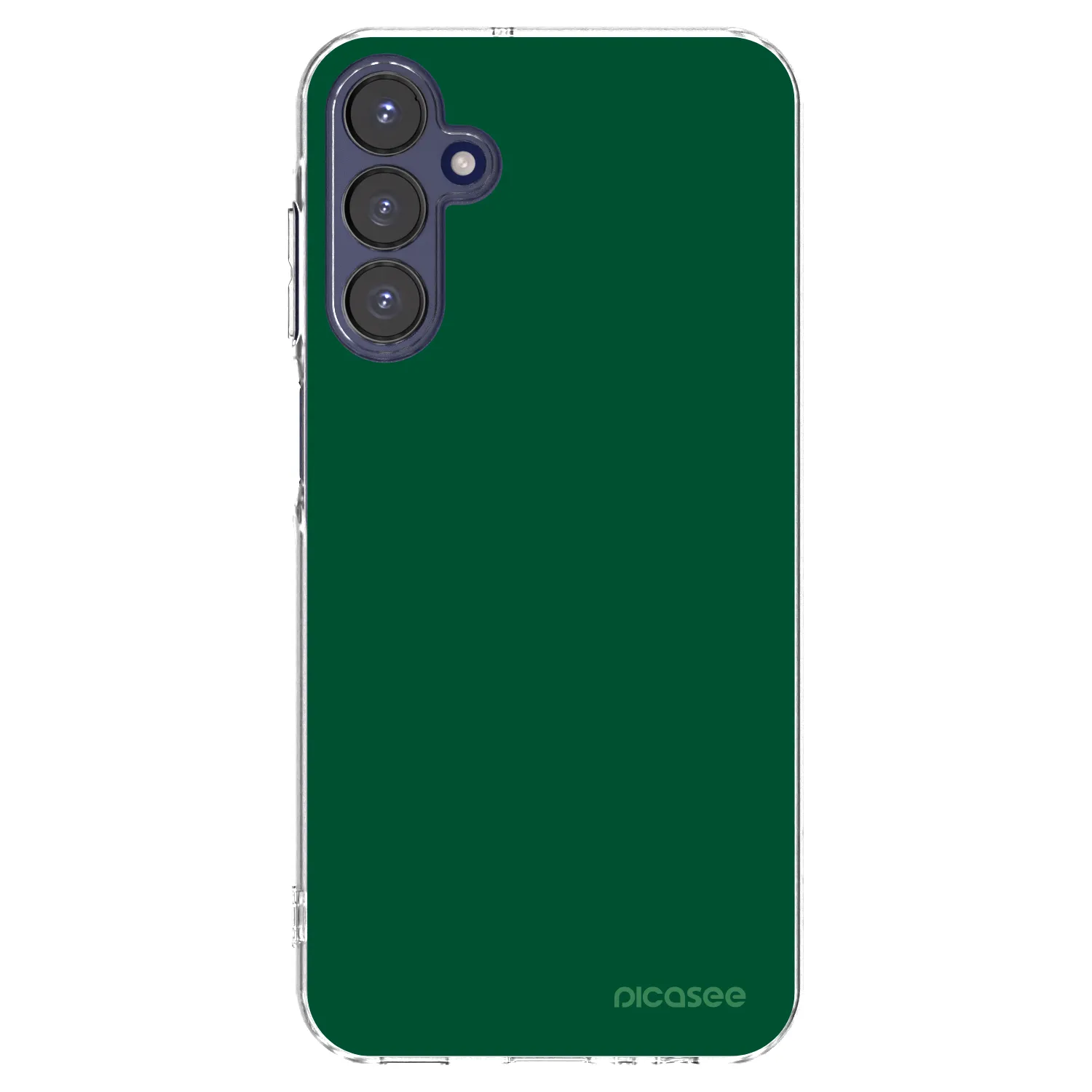 Picasee silikonowe przeźroczyste etui na Samsung Galaxy A15 A155F 4G - Green Gleam