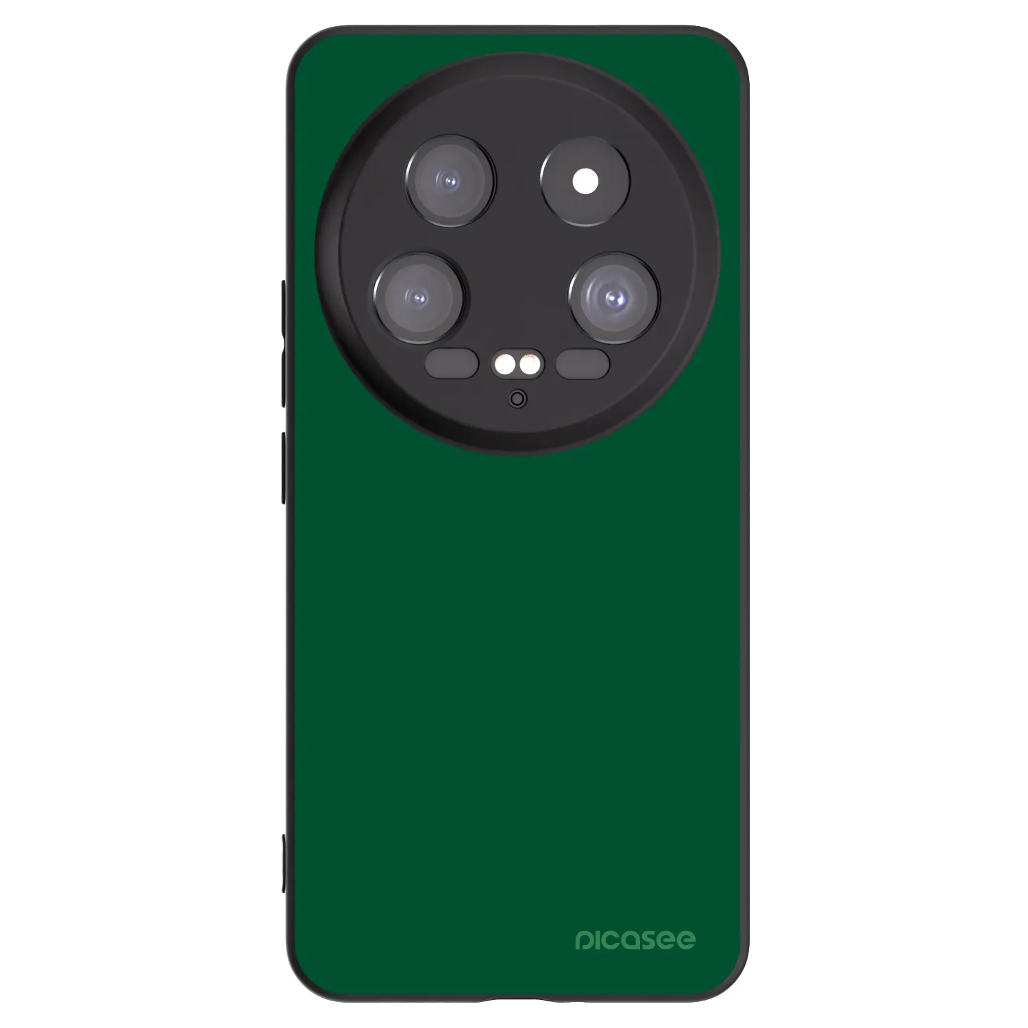 Picasee silikonowe czarne etui na Xiaomi 14 Ultra - Green Gleam