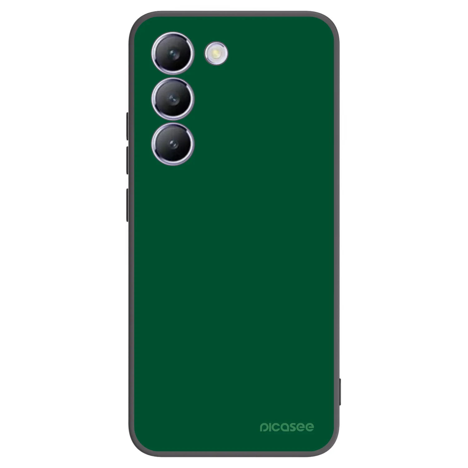 Picasee silikonowe czarne etui na Vivo V40 SE 5G - Green Gleam