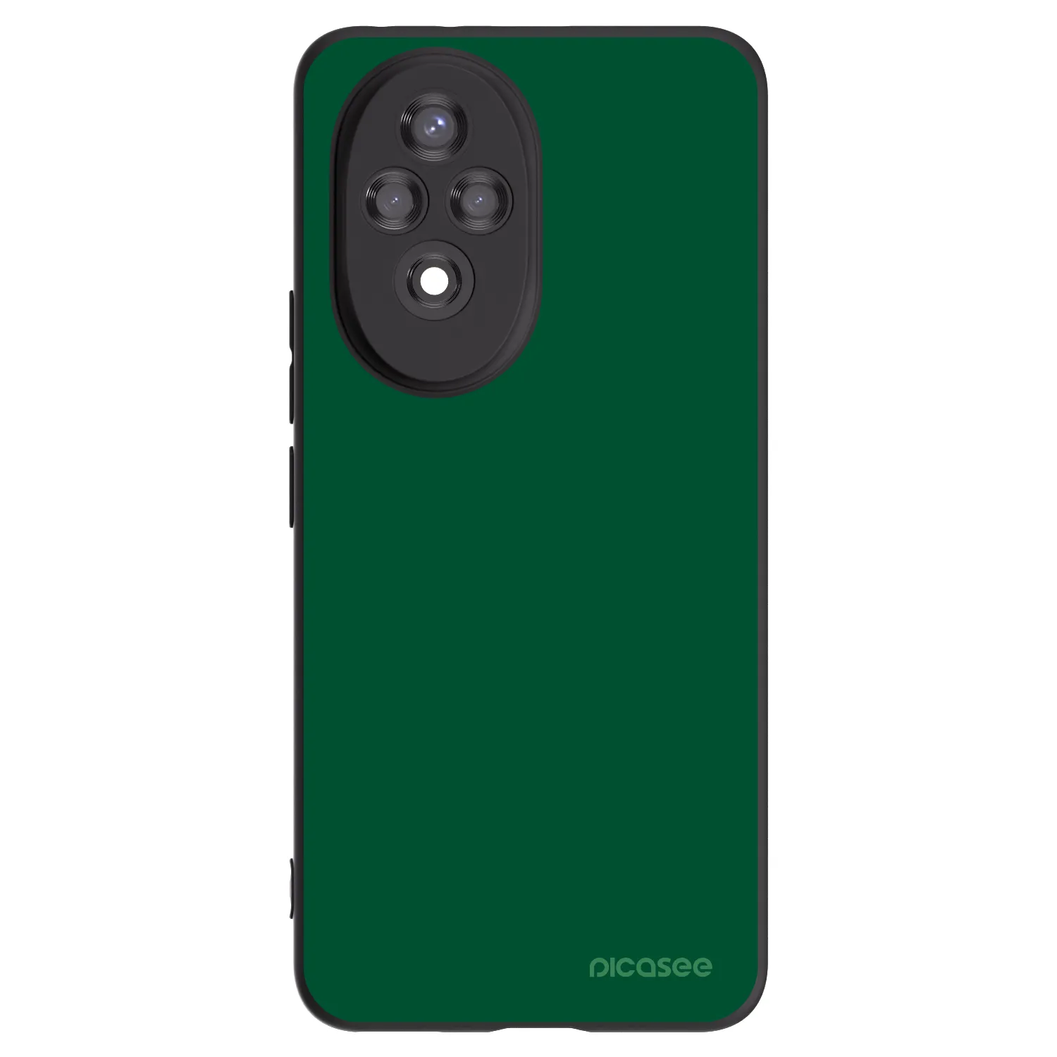 Picasee silikonowe czarne etui na Honor 200 5G - Green Gleam