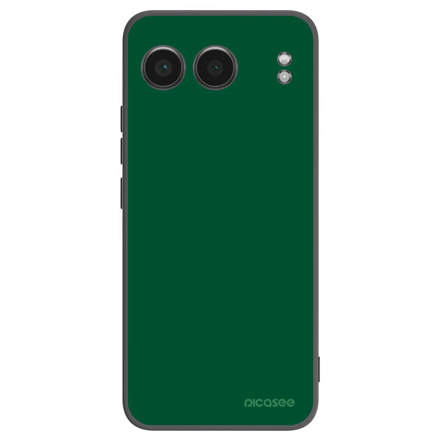 Picasee silikonowe czarne etui na OnePlus Nord 4 - Green Gleam