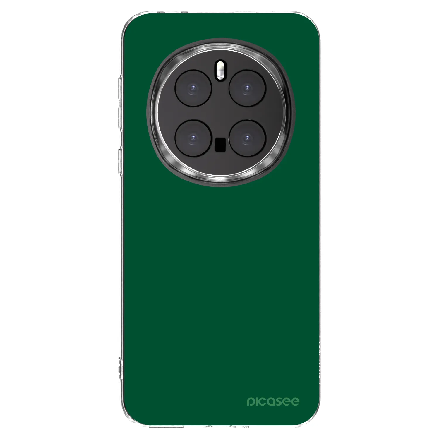 Picasee silikonowe przeźroczyste etui na Honor Magic7 Pro 5G - Green Gleam