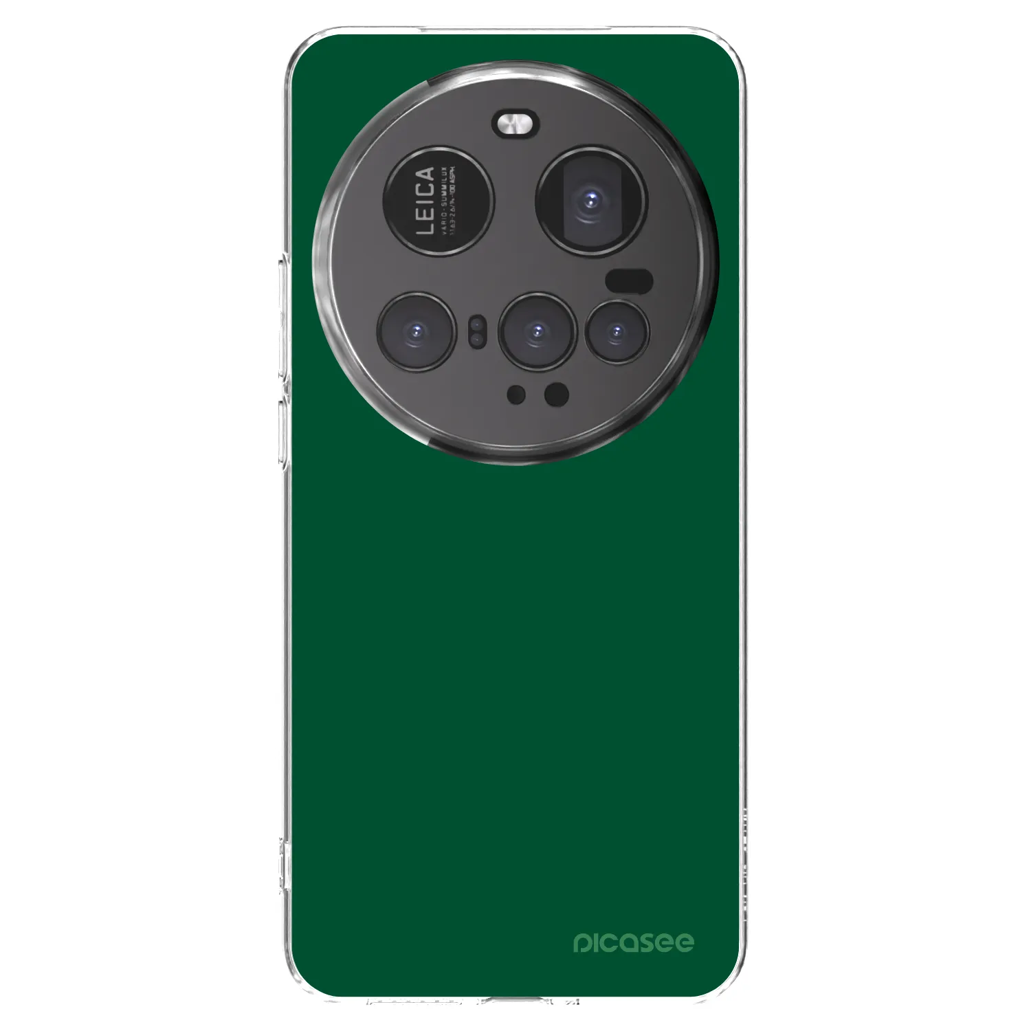 Picasee silikonowe przeźroczyste etui na Xiaomi 15 Ultra - Green Gleam