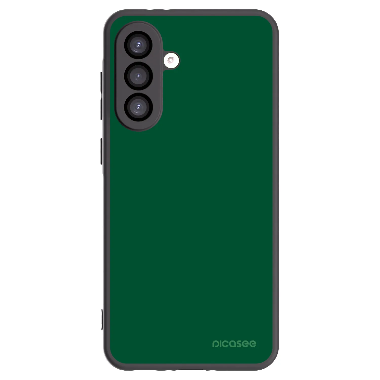 Picasee silikonowe czarne etui na Samsung Galaxy A26 5G A266B - Green Gleam