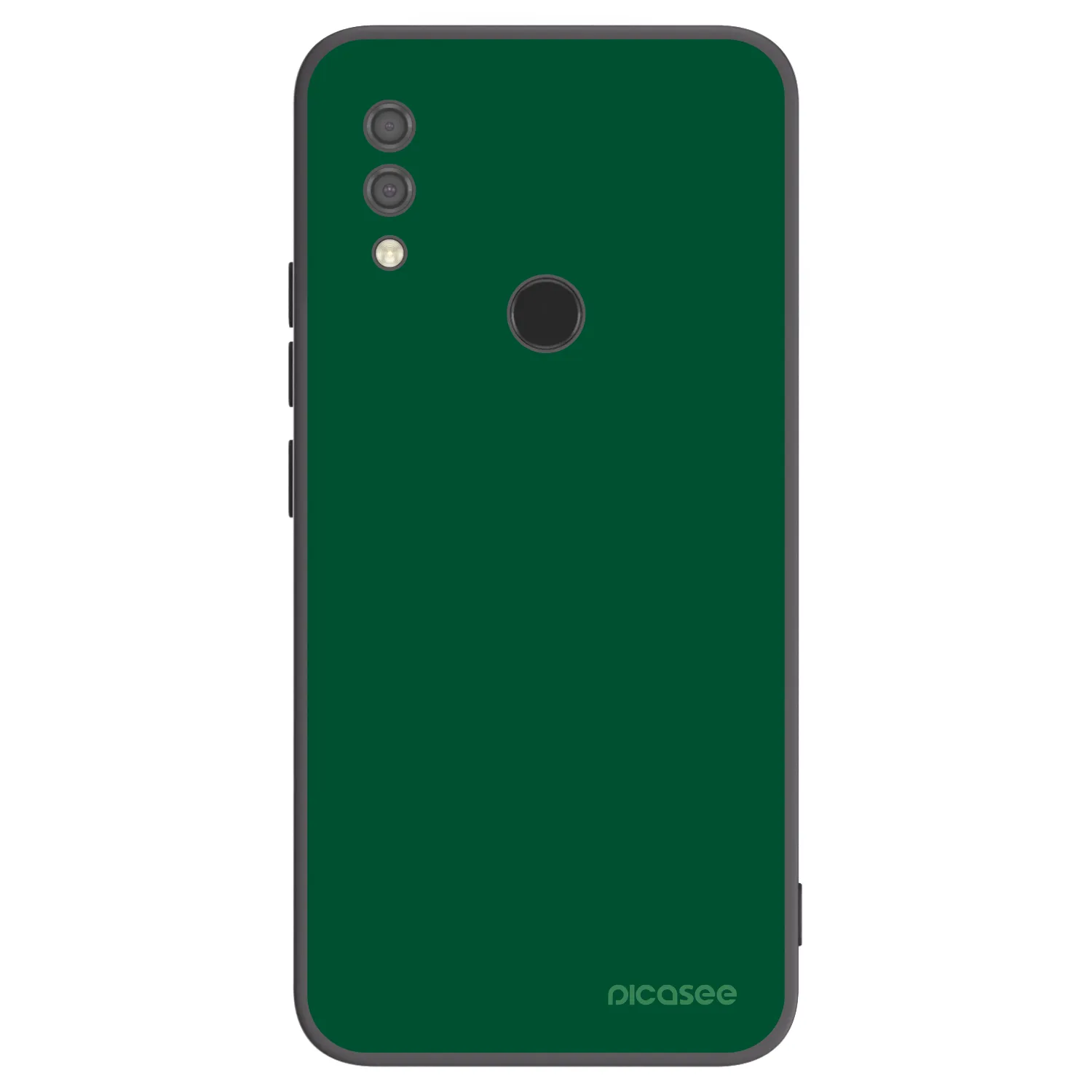 Picasee silikonowe czarne etui na Xiaomi Redmi 7 - Green Gleam