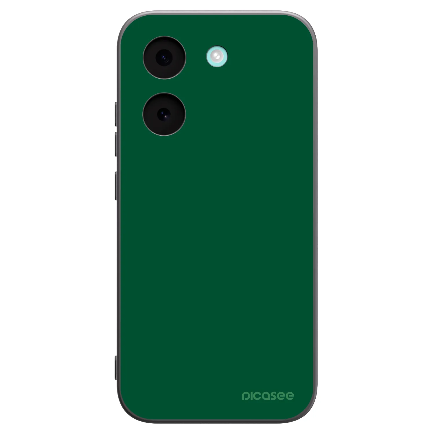 Picasee silikonowe czarne etui na Xiaomi Poco X8 Pro - Green Gleam