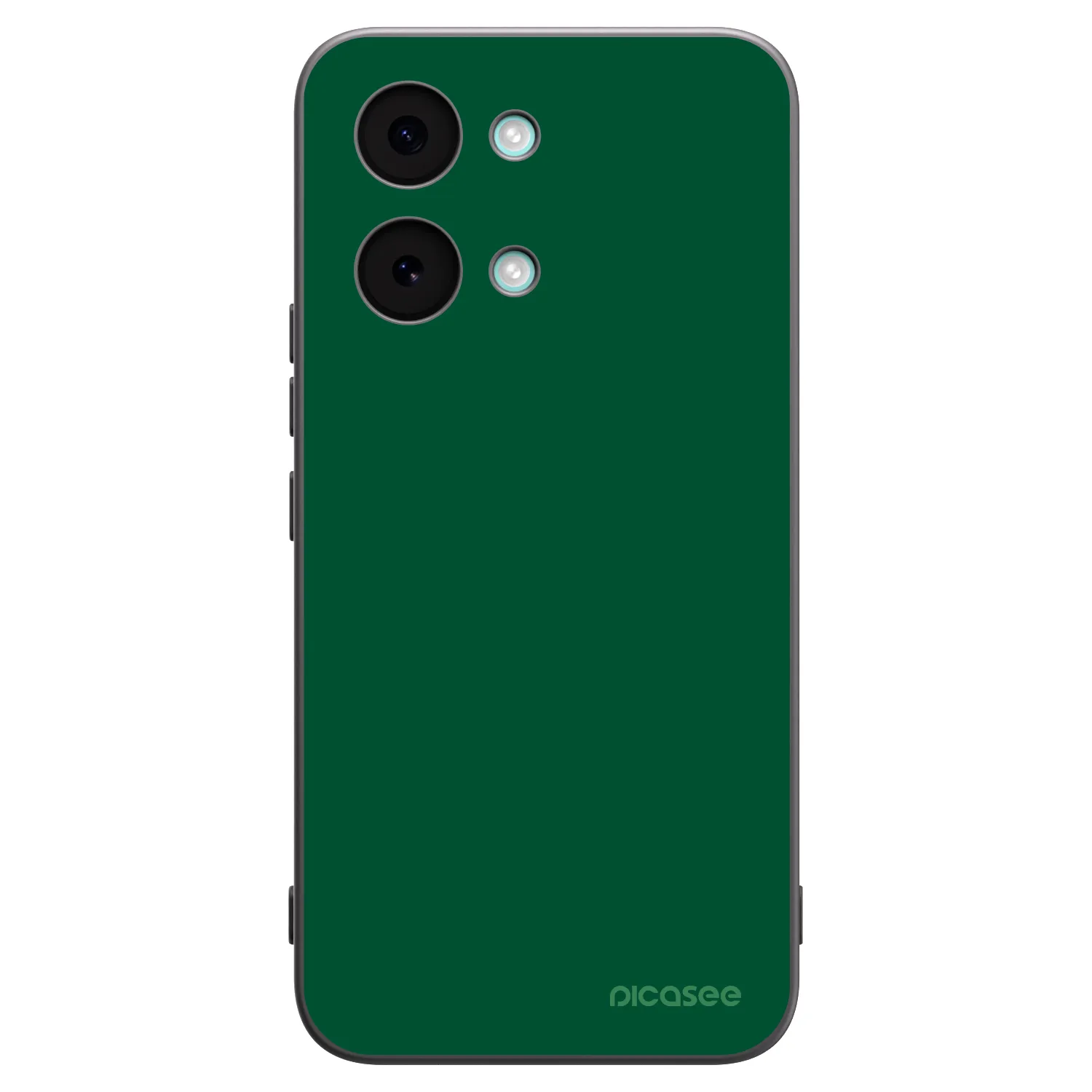 Picasee silikonowe czarne etui na Xiaomi Poco X8 Pro Max - Green Gleam