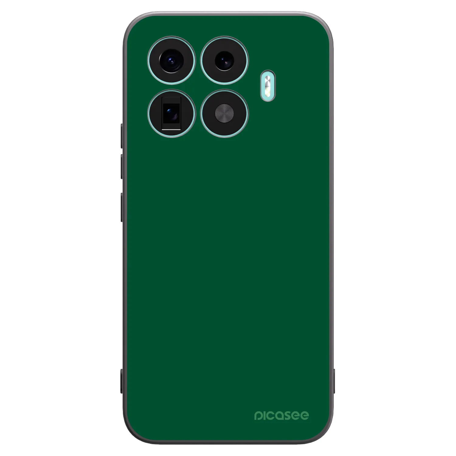 Picasee silikonowe czarne etui na Xiaomi 17T Pro - Green Gleam