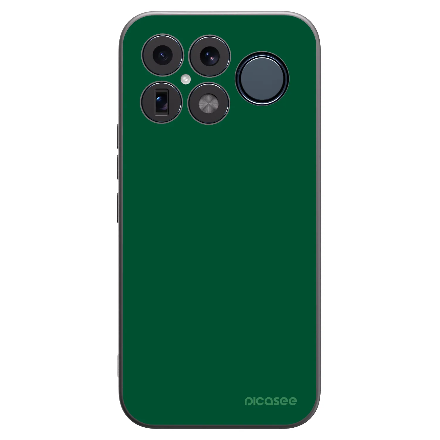 Picasee silikonowe czarne etui na Xiaomi Poco F8 Ultra - Green Gleam